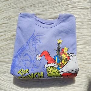 The Grinch "How The Grinch Stole Christmas" Holiday Sweatshirt Size S